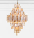 Addis 20 Light Aged Brass Chandelier Crystorama