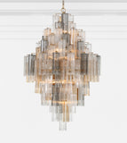 Addis 20 Light Aged Brass Chandelier Crystorama