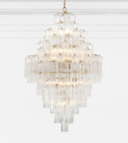 Addis 20 Light Aged Brass Chandelier Crystorama