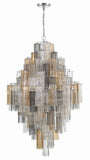 Addis 20 Light Polished Chrome Chandelier Crystorama