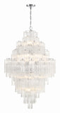 Addis 20 Light Polished Chrome Chandelier Crystorama