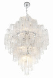 Addis 20 Light Polished Chrome Chandelier Crystorama