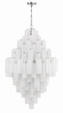 Addis 20 Light Polished Chrome Chandelier Crystorama