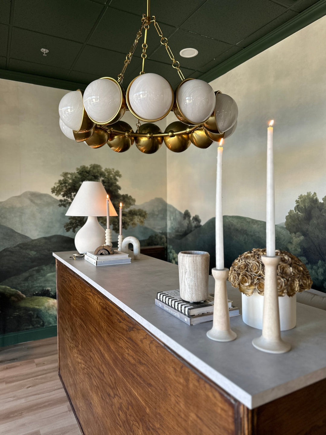 Althea Chandelier Corbett Lighting
