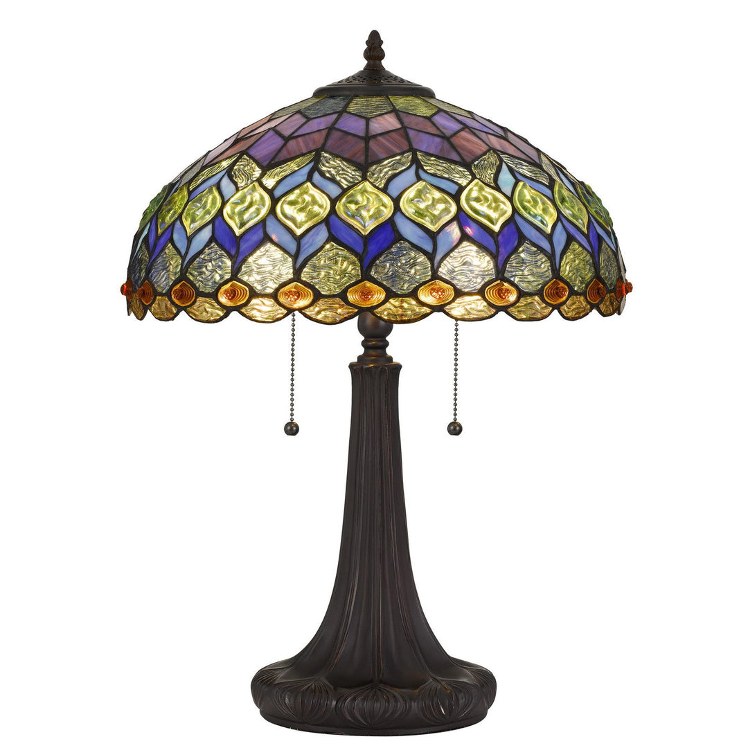 TIFFANY TABLE LAMP Cal Lighting