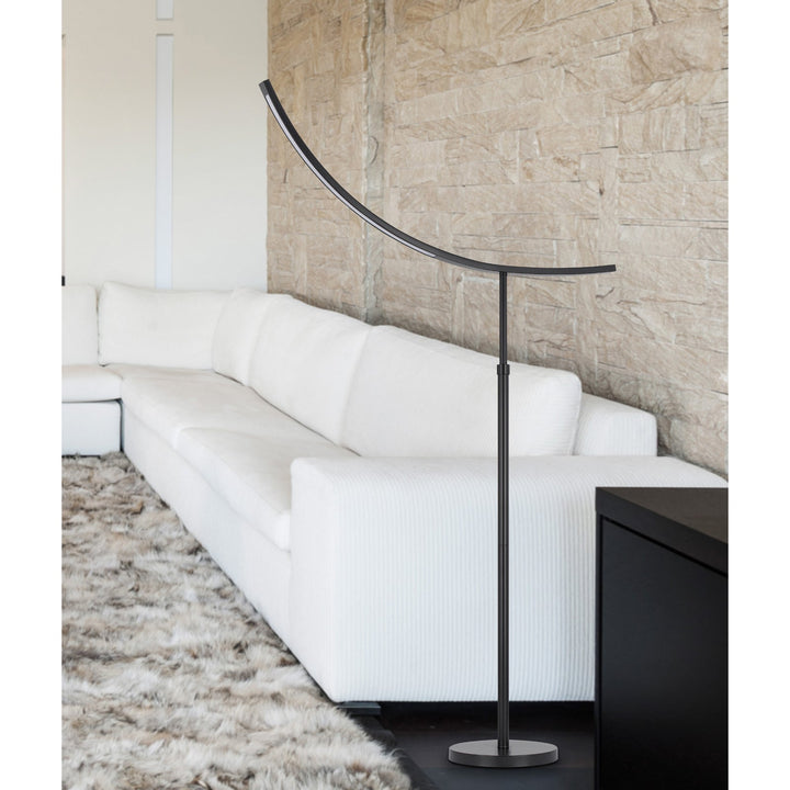 17W, 3K, 1200 LUMEN METAL INTERGRATED LED ADJUSTABLE FLOOR LAMP Cal Lighting