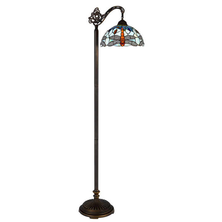 60W COLEBRIDGE DOWNBRIDGE TIFFANY FLOOR LAMP Cal Lighting