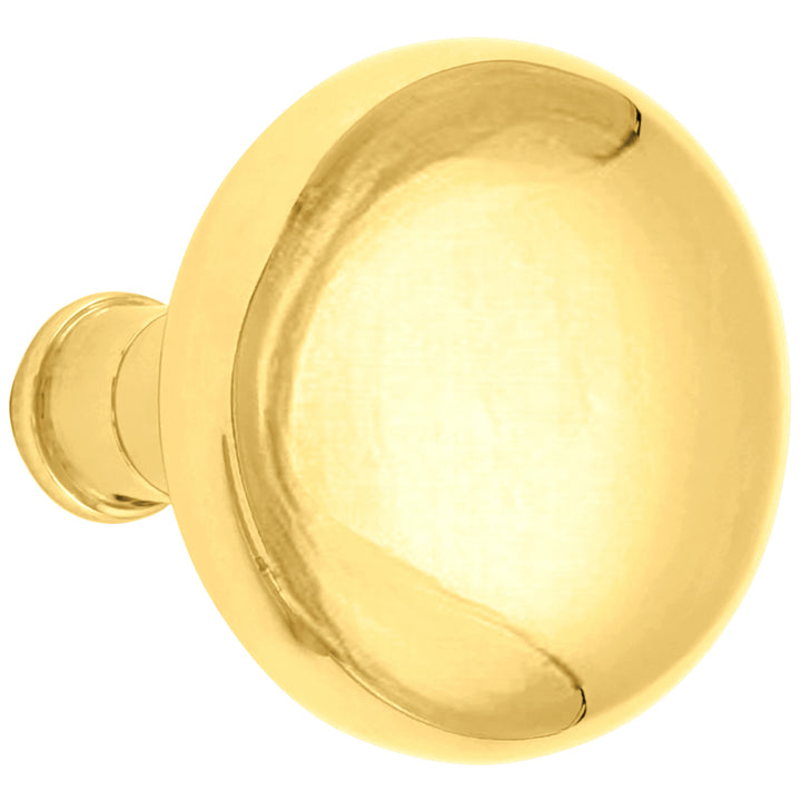 Round Solid Brass Spare Door Knob Set (Several Finishes Available)