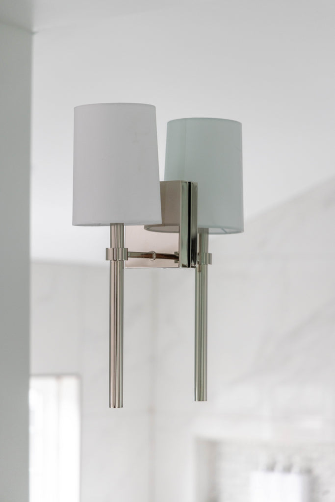 Bromley 1 Light Polished Nickel Sconce Crystorama