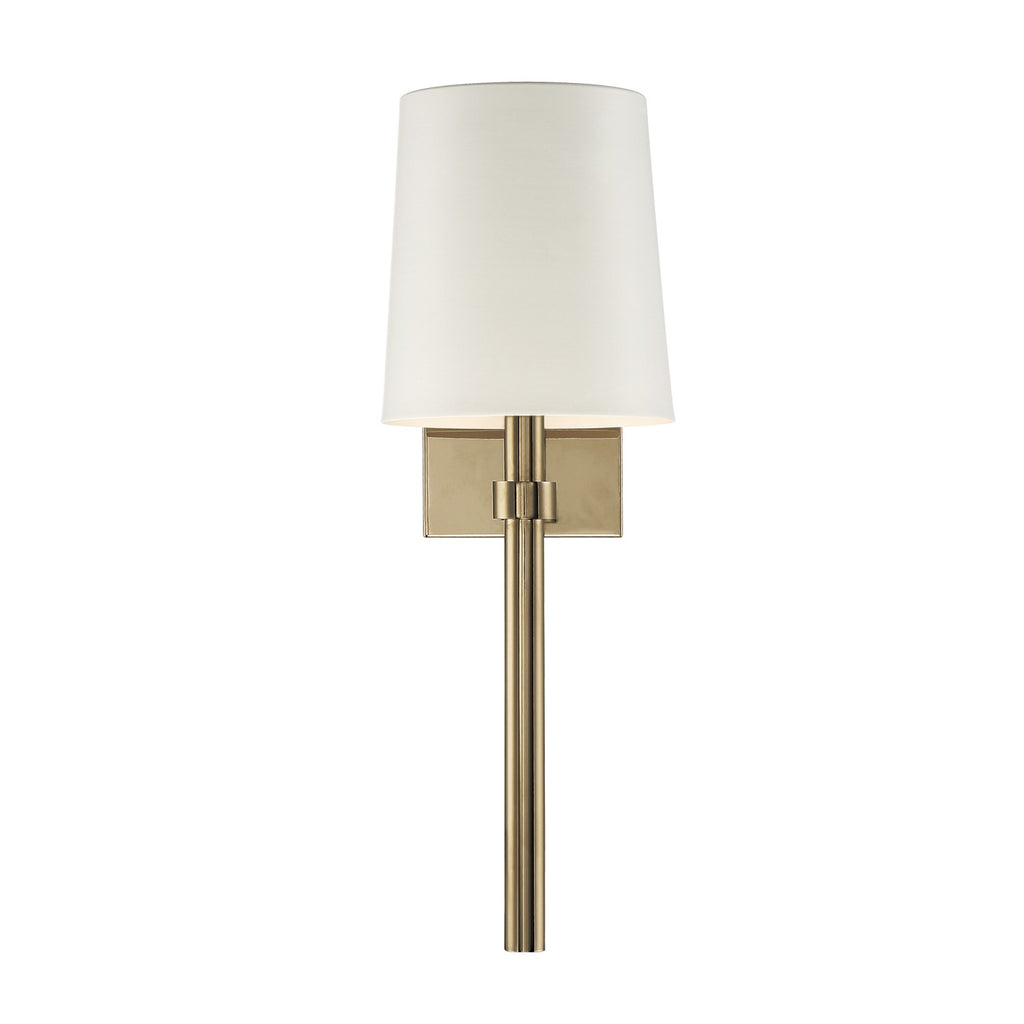 Bromley 1 Light Polished Nickel Sconce Crystorama