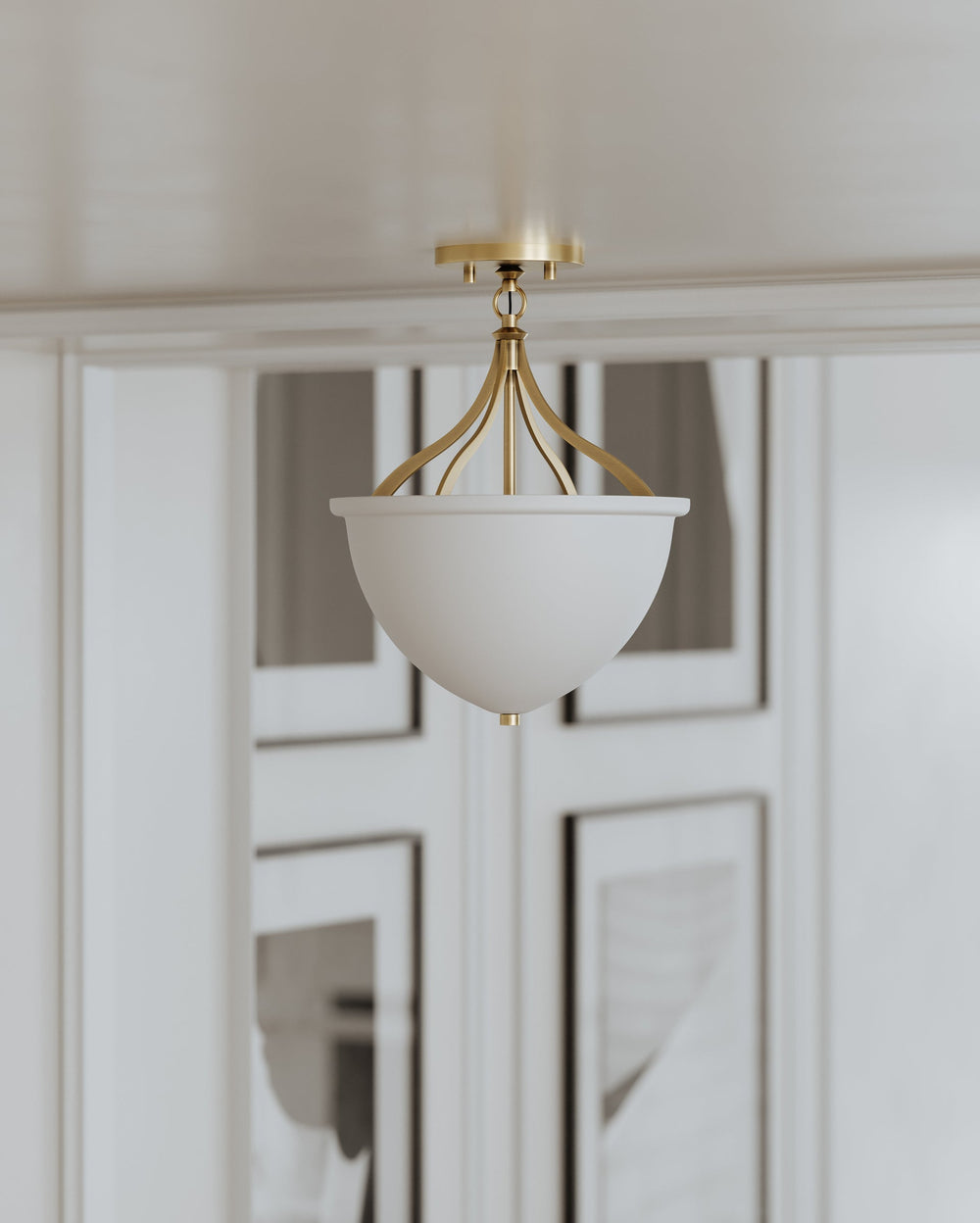 Browne Semi Flush Hudson Valley Lighting