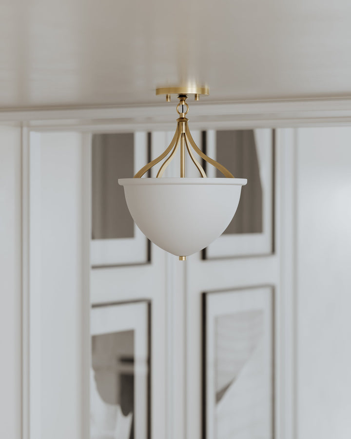 Browne Semi Flush Hudson Valley Lighting