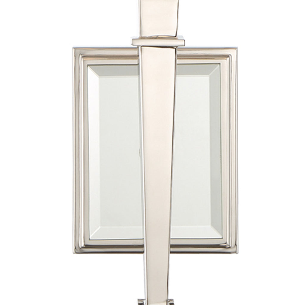 Clifton 1 Light Polished Nickel Sconce Crystorama