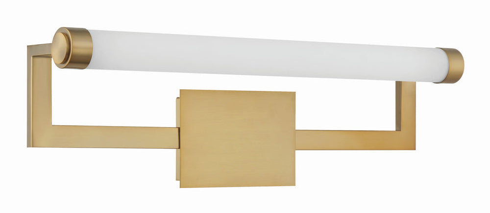 Crystorama Crystorama Clinton Integrated LED Vibrant Gold Bathroom Vanity 
