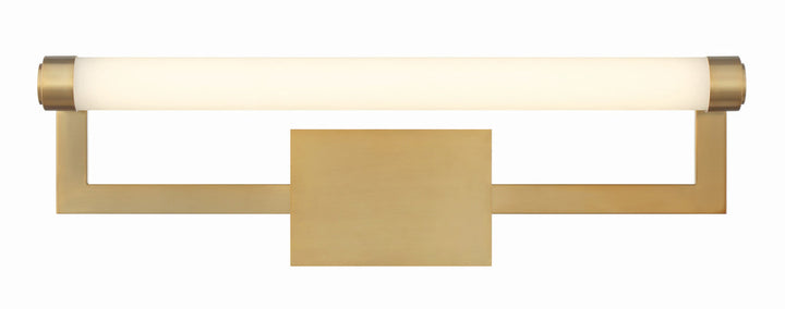 Crystorama Crystorama Clinton Integrated LED Vibrant Gold Bathroom Vanity 
