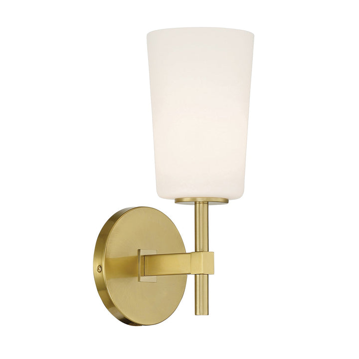 Colton 1 Light Aged Brass Bathroom Vanity Crystorama