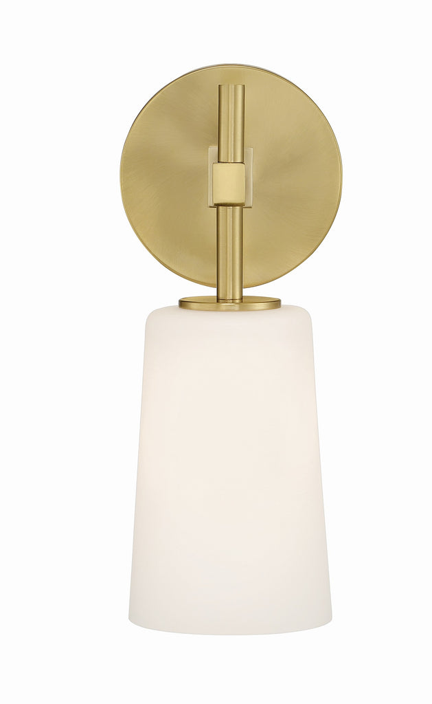 Colton 1 Light Aged Brass Bathroom Vanity Crystorama