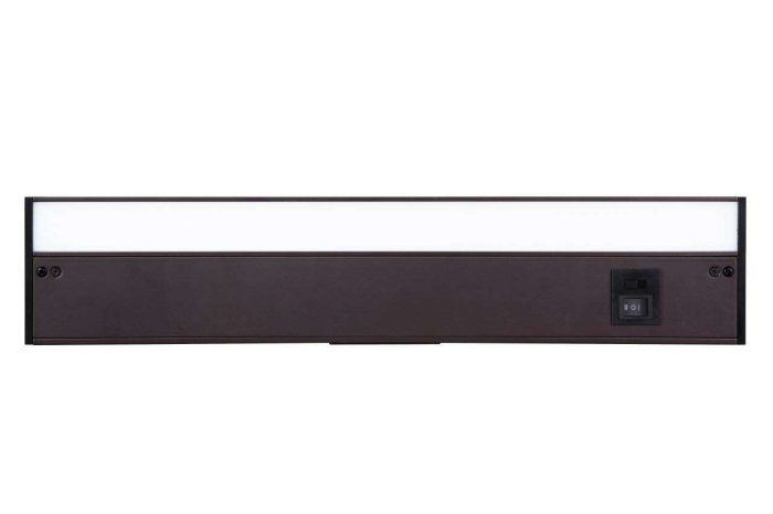 Antique Hardware 8" Under Cabinet LED Light Bar in Bronze (3-in-1 Adjustable Color Temperature) Under Cabinet Lighting