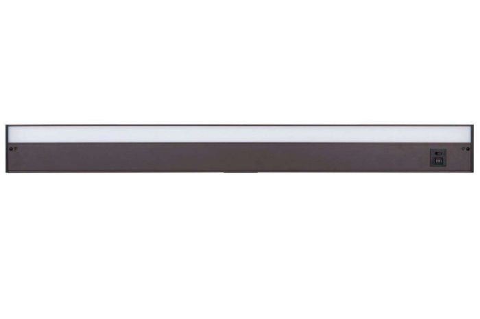 ##Antique Hardware## 36" Under Cabinet LED Light Bar in Bronze (3-in-1 Adjustable Color Temperature)