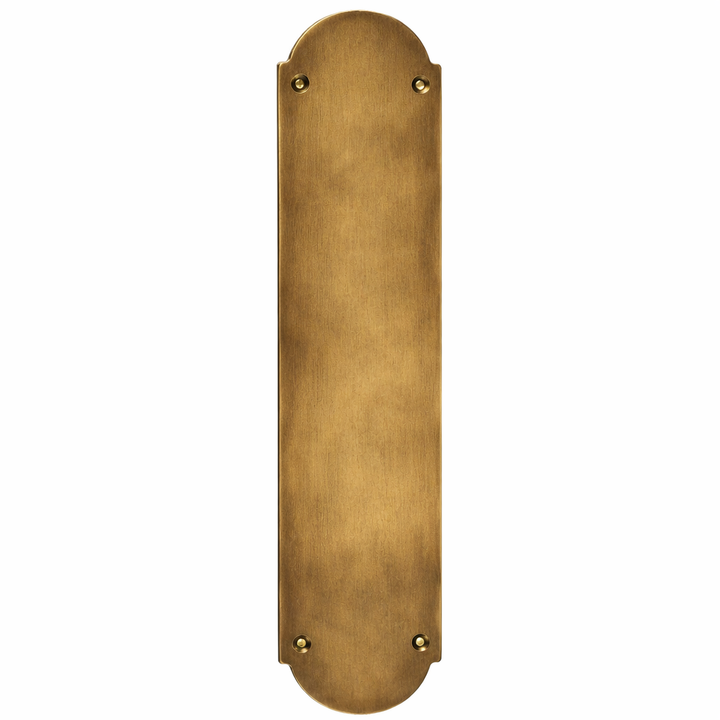 12 Inch Traditional Style Door Push Plate
