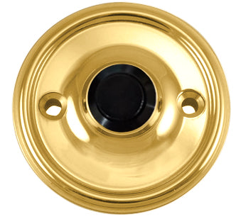 Solid Brass Traditional Style Doorbell (Several Finishes Available)