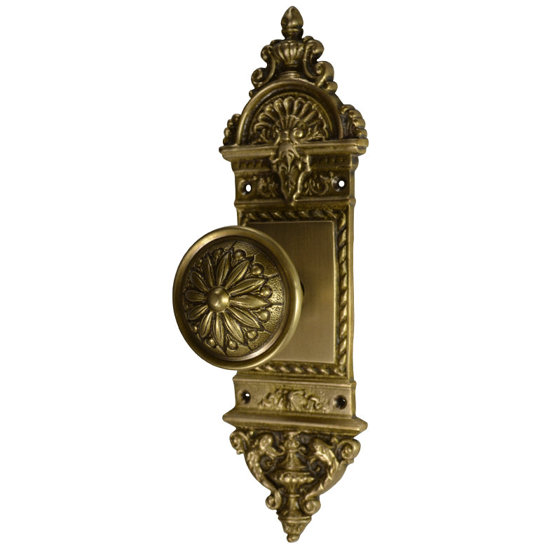 European Door Set With Provincial Style Knob COPPER MOUNTAIN HARDWARE