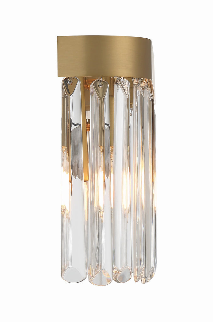 Crystorama Crystorama Emory 4 Light Modern Gold Bathroom Vanity