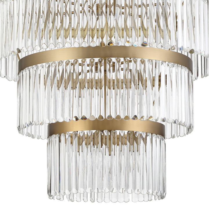 Emory 22 Light Modern Gold Chandelier Crystorama