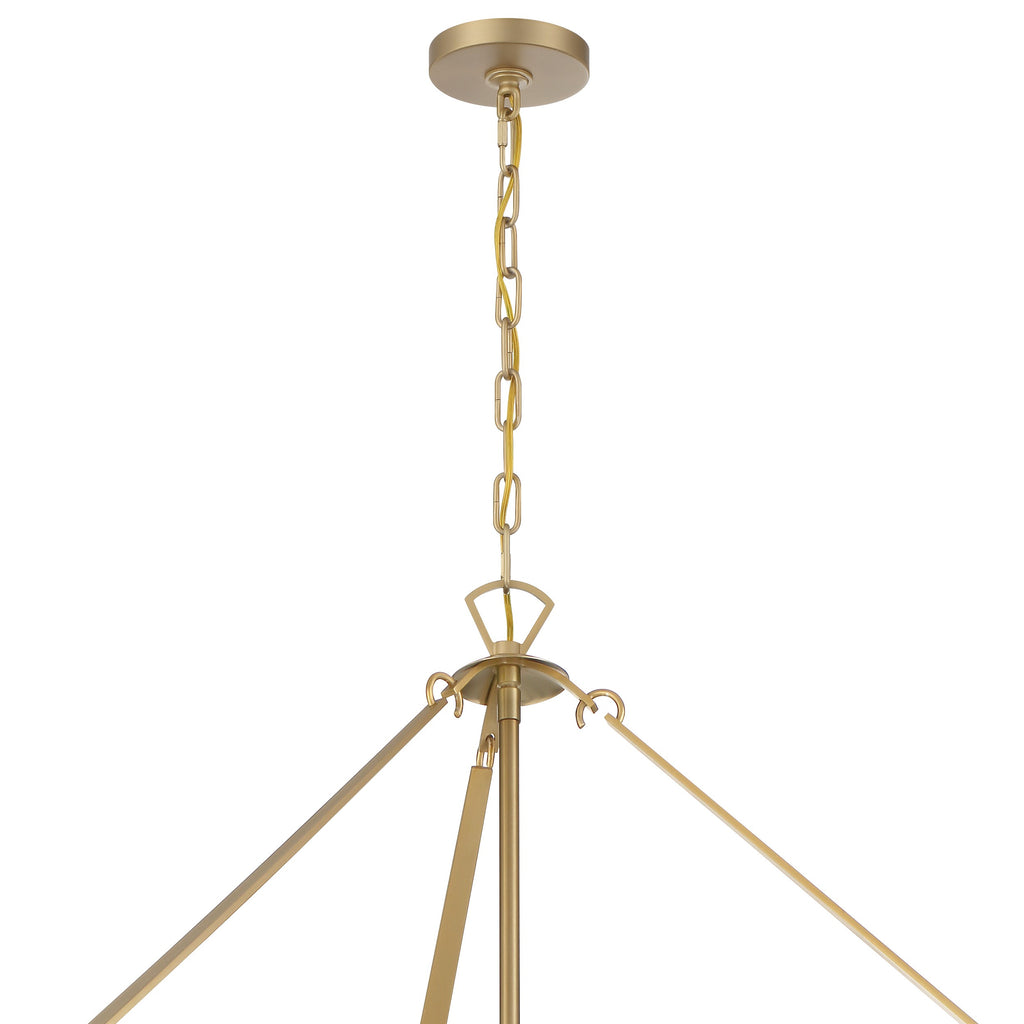 Emory 22 Light Modern Gold Chandelier Crystorama