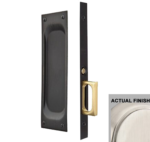 EMTEK Emtek Brass Pocket Door Mortise Modern Rectangular in Several Finishes