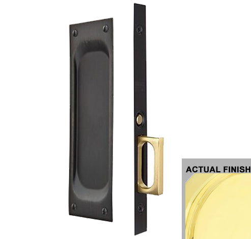 EMTEK Emtek Brass Pocket Door Mortise Modern Rectangular in Several Finishes