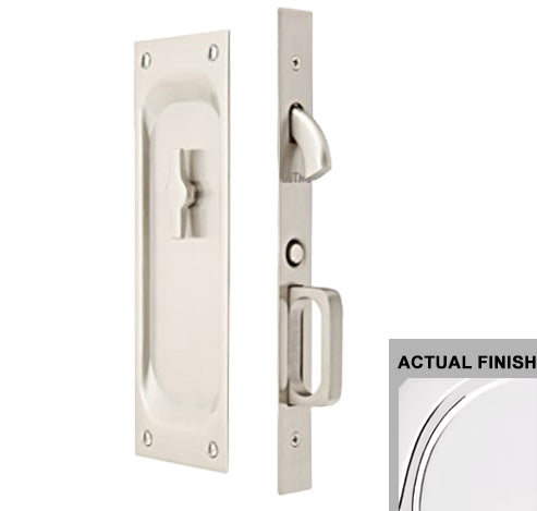 EMTEK Emtek Brass Pocket Door Mortise Modern Rectangular in Several Finishes