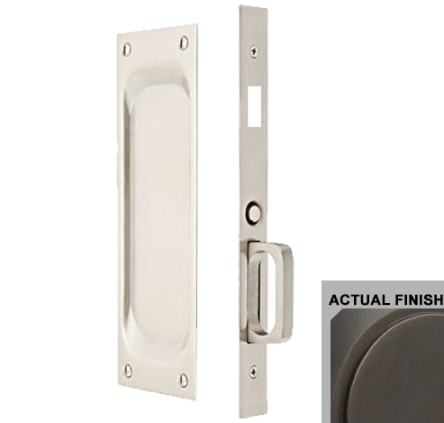 EMTEK Emtek Brass Pocket Door Mortise Modern Rectangular in Several Finishes