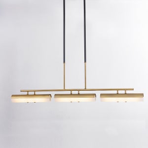 Titus Linear Chandelier Troy Lighting