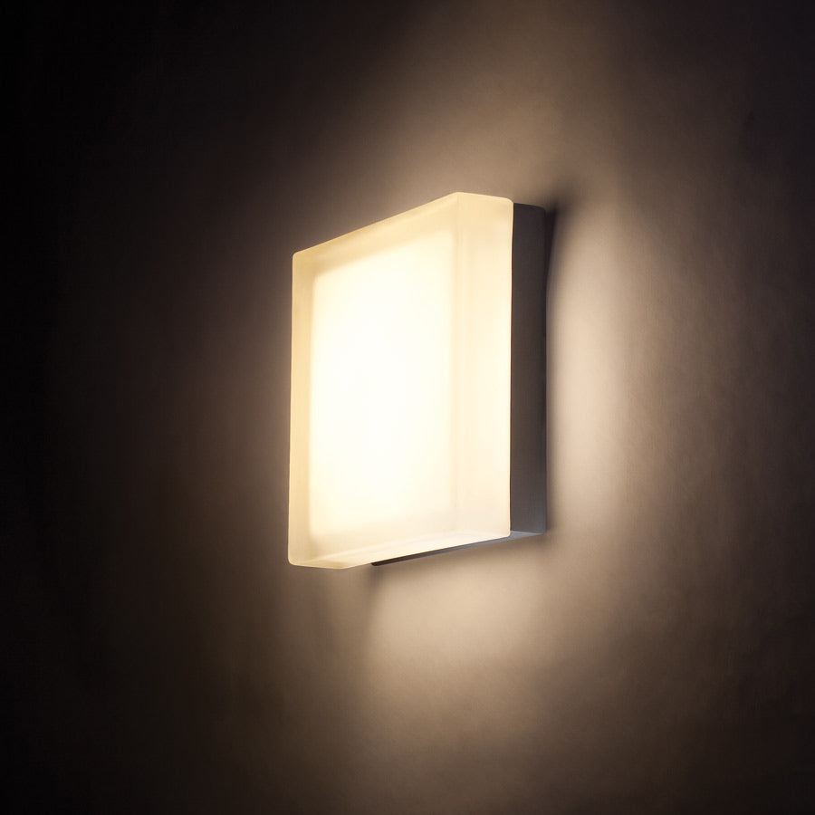 Dice LED Square Flush Mount