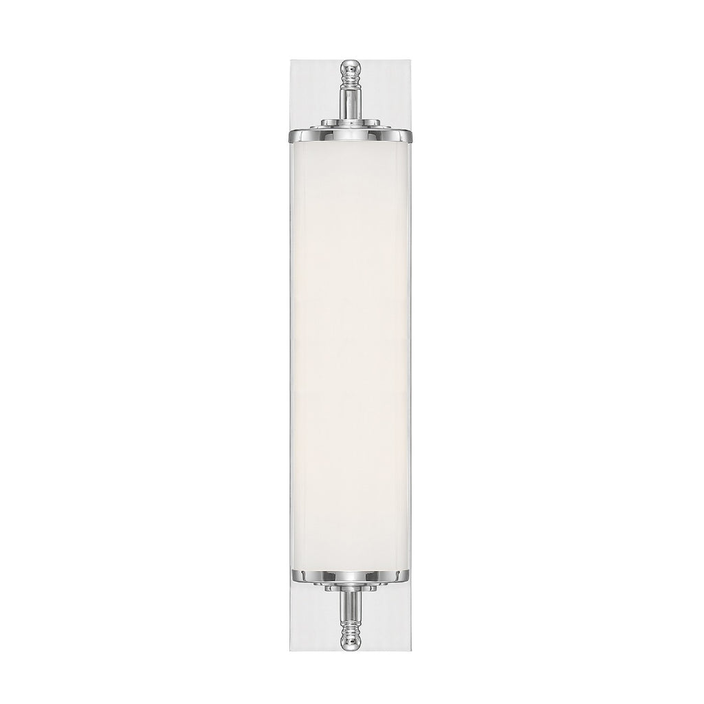 Crystorama Crystorama Foster 1 Light Polished Chrome Bathroom Vanity