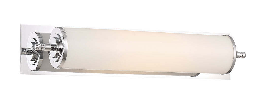 Crystorama Crystorama Foster 1 Light Polished Chrome Bathroom Vanity