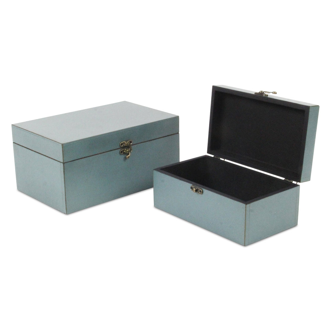 CHEUNGS Lestina Set of 2 Storage Boxes - Blue