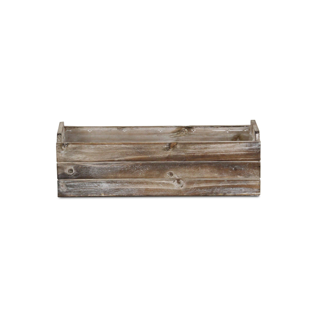 CHEUNGS Celyn Wooden Ledge Planter