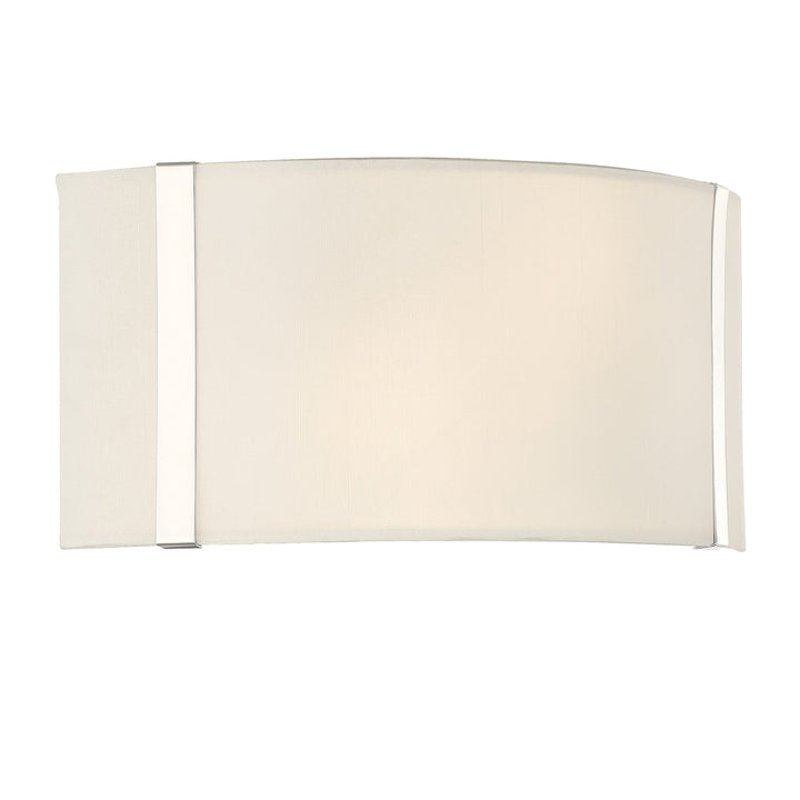 Fulton 2 Light Polished Nickel Sconce Crystorama