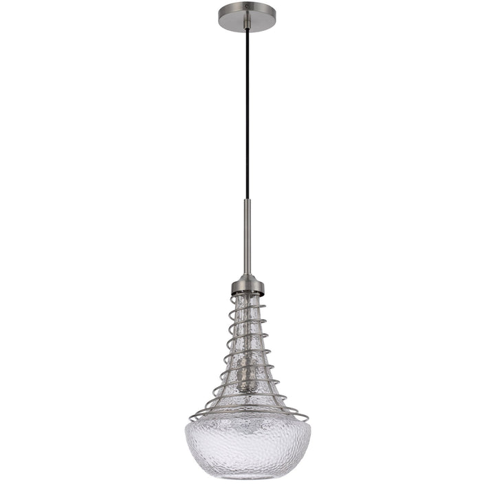 60W BARABOO METAL/GLASS MINI PENDANT Cal Lighting