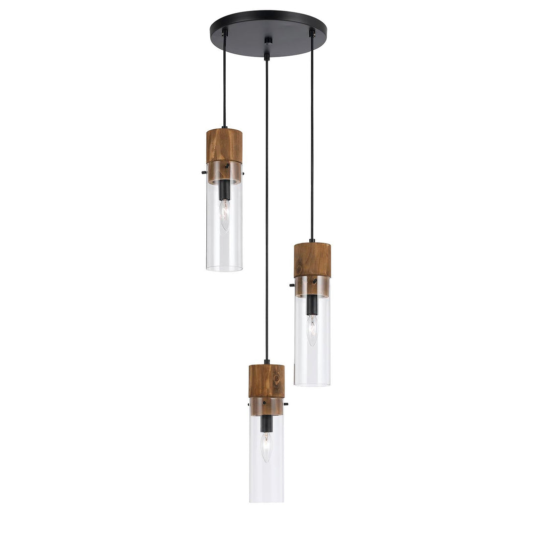 60W X 3 SPHEROID GLASS PENDANT Cal Lighting