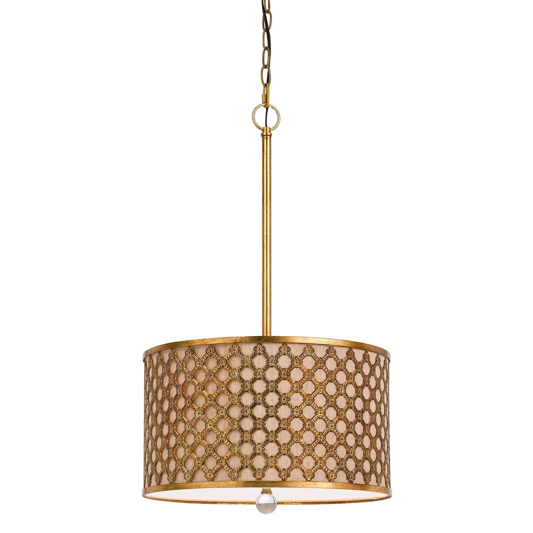 60W X 3 FAIRVIEW METAL PENDANT Cal Lighting