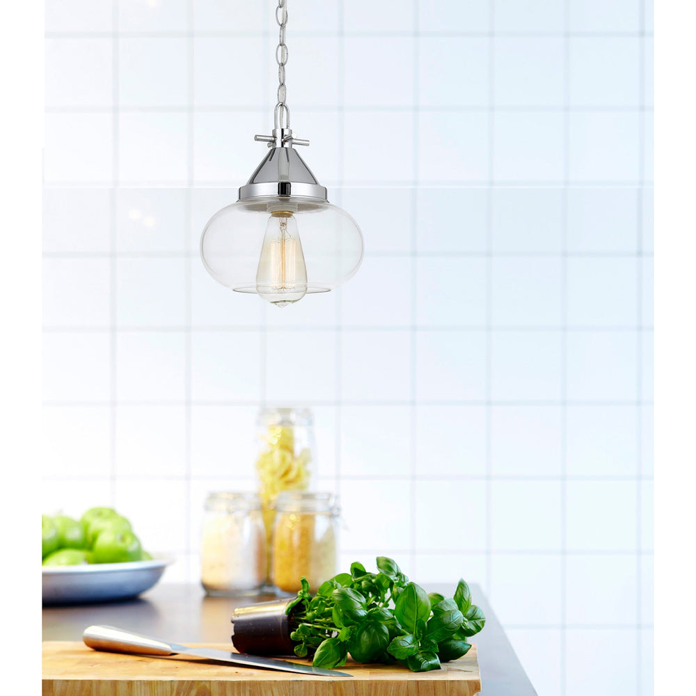 60W MAYWOOD GLASS PENDANT (EDISON BULBS NOT INCLUDED) Cal Lighting