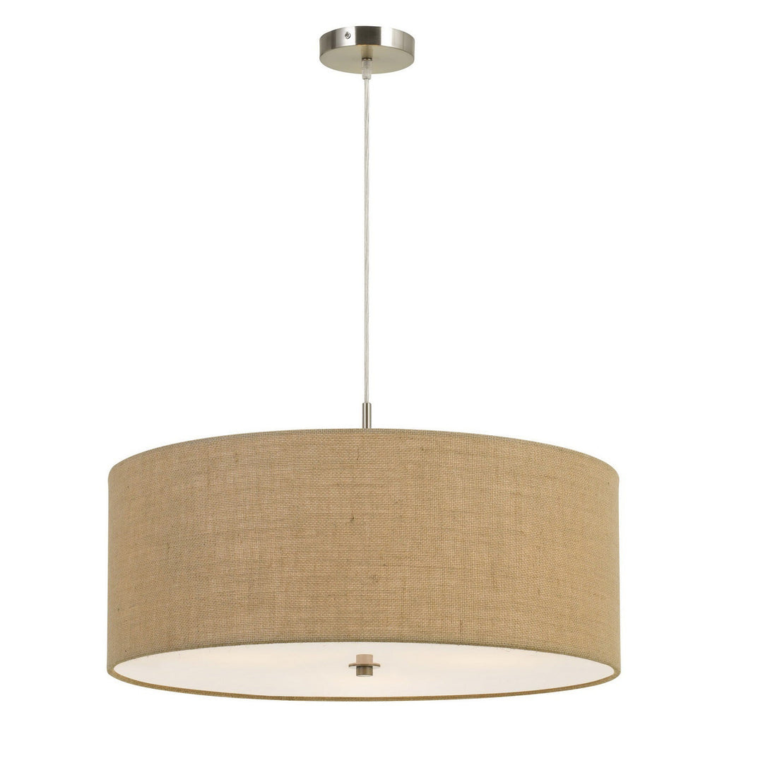 60W X 3 ADDISON DRUM PENDANT FIXTURE. DIA:24" Cal Lighting