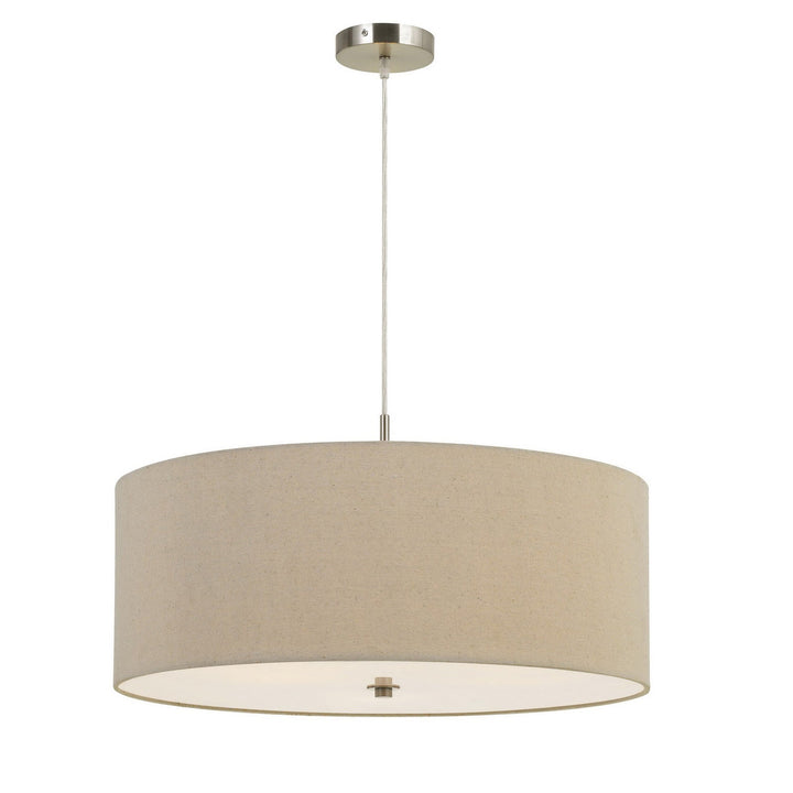 60W X 3 ADDISON DRUM PENDANT FIXTURE. DIA:24" Cal Lighting