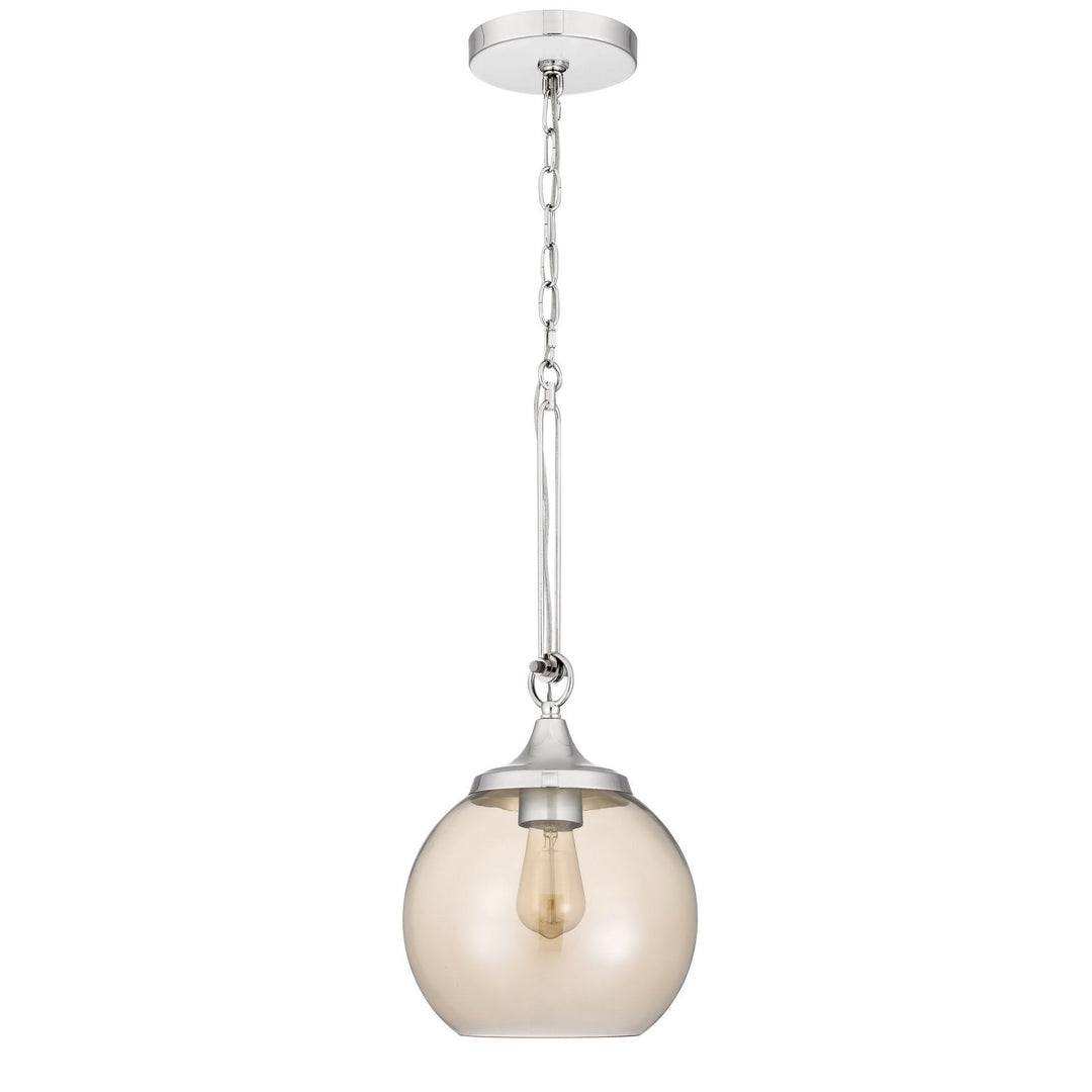 60W ROCHELLE GLASS PENDANT FIXTURE Cal Lighting