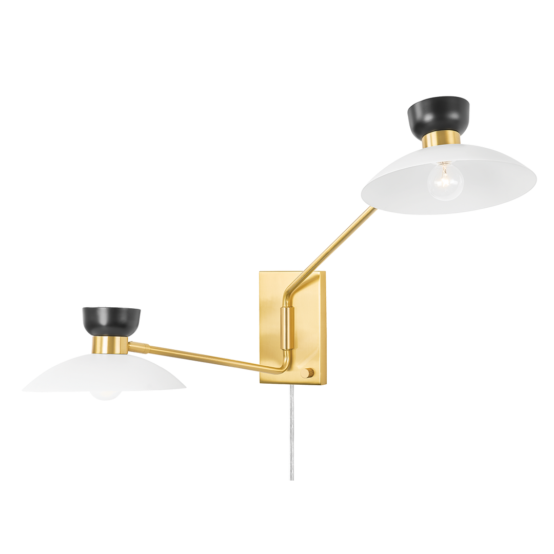 Whitley Plug-In Sconce Mitzi