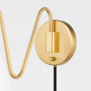 Onda Plug-In Sconce Mitzi