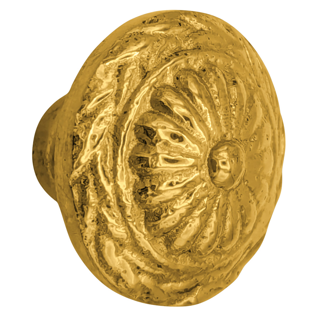 1 Inch Floral Cabinet Knob (Several Finishes Available)